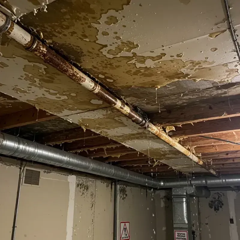 Ceiling Water Damage Repair in Lake County, SD